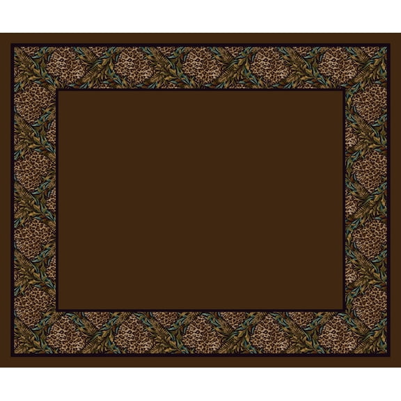 Milliken Design Center Area Rug NAKURA TRELLIS LEOPARD Nakura Trellis Leopard 5' 4" x 7' 8" Rectangle