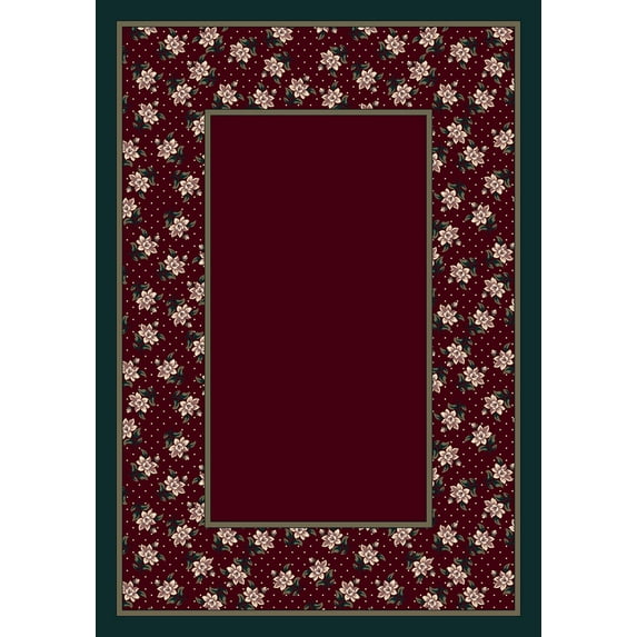 Milliken Design Center Area Rug RAMBLING ROSE GARNET II Rambling Rose Garnet Ii 2' 4" x 23' 2" Runner