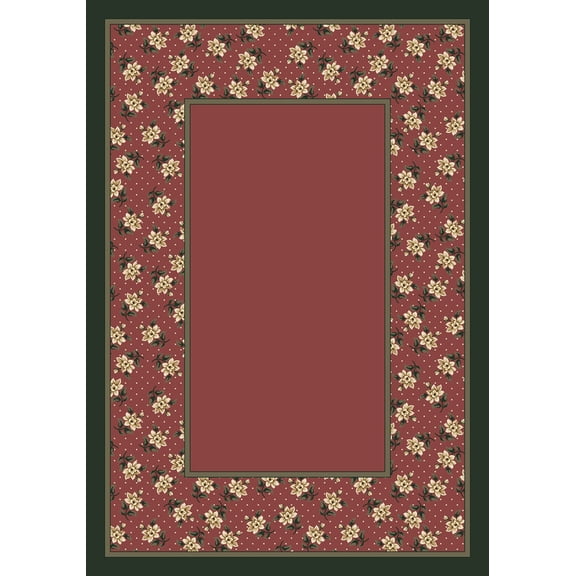 Milliken Design Center Area Rug RAMBLING ROSE ROSE QUARTZ Rambling Rose Rose Quartz 3' 10" x 5' 4" Rectangle