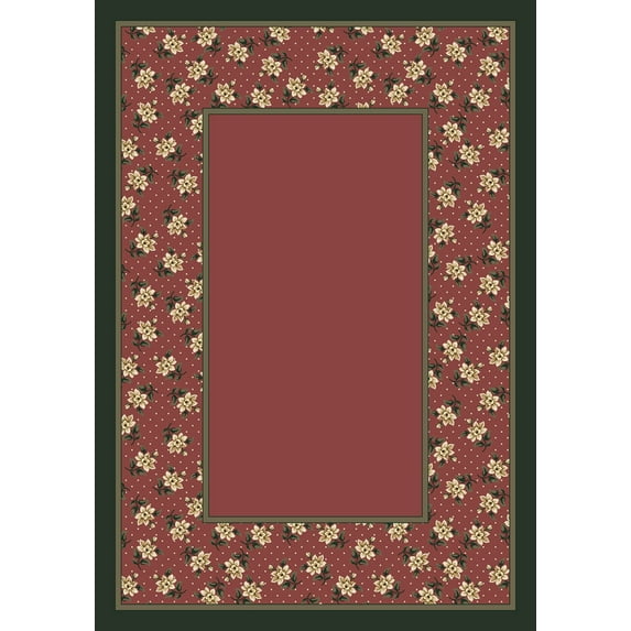 Milliken Design Center Area Rug RAMBLING ROSE ROSE QUARTZ Rambling Rose Rose Quartz 7' 7" x 7' 7" Round