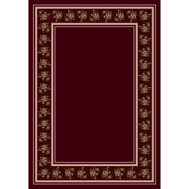 Milliken Design Center Area Rug ROSALIE CRANBERRY Rosalie Cranberry 2' 4" x 23' 2" Runner