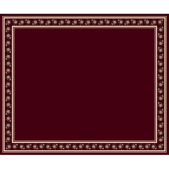 Milliken Design Center Area Rug ROSALIE GARNET II Rosalie Garnet Ii 7' 7" x 7' 7" Round