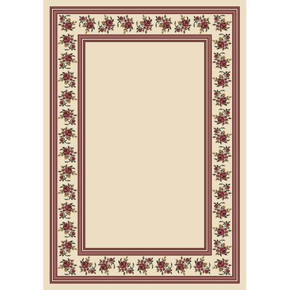 Milliken Design Center Area Rug ROSALIE OPAL II Rosalie Opal Ii 5' 4" x 7' 8" Rectangle