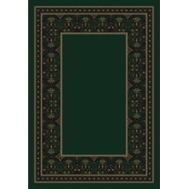 Milliken Design Center Area Rug TURKOMAN EMERALD II Turkoman 11006 5' 4" x 7' 8" Rectangle