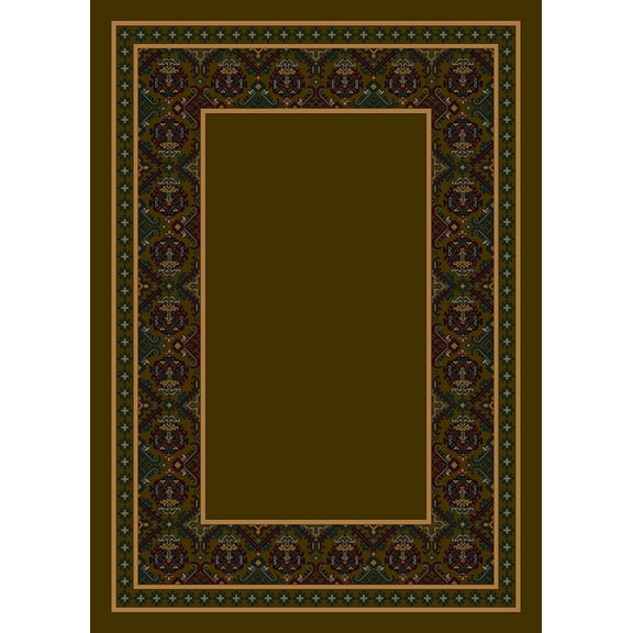 Milliken Design Center Area Rug TURKOMAN KHAKI II Turkoman 05706 2' 4" x 11' 8" Rectangle