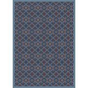 Milliken Design Center Area Rug TURKOMAN LAPIS Turkoman Lapis Scrolls Hoops 7 8 x 10 9 Rectangle