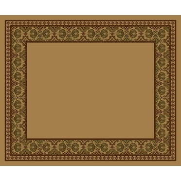 Milliken Design Center Area Rug TURKOMAN MAIZE II Turkoman 04306 7' 7" x 7' 7" Rectangle