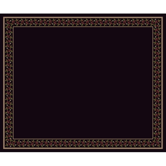 Milliken Design Center Area Rug WILDBERRY ONYX Wildberry Onyx 3' 10" x  5' 4" Rectangle