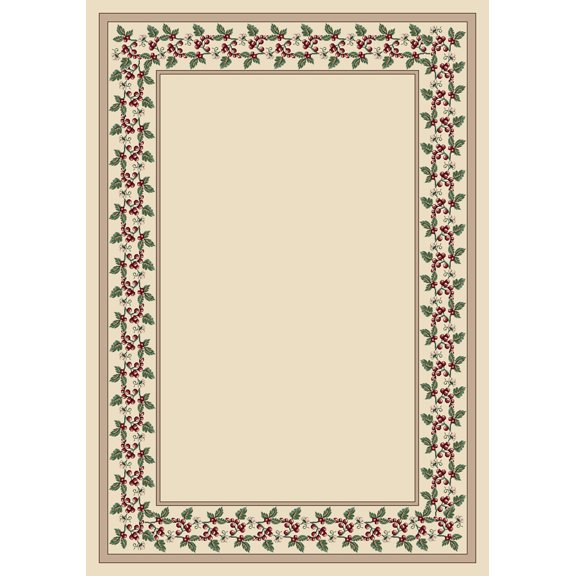 Milliken Design Center Area Rug WILDBERRY OPAL Wildberry Opal Petals Bulbs 10' 9" x 13' 2" Rectangle