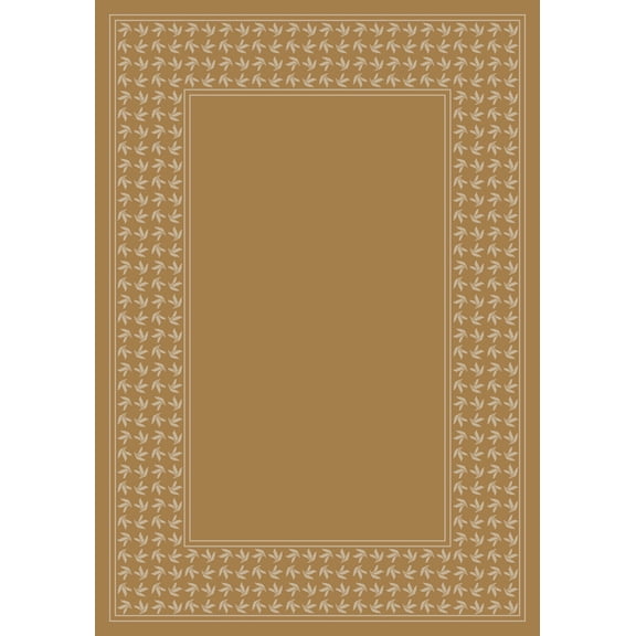 Milliken Design Center Area Rug WINDSWEPT MAIZE Windswept Maize Banded Petals 2' 4" x 23' 2" Runner