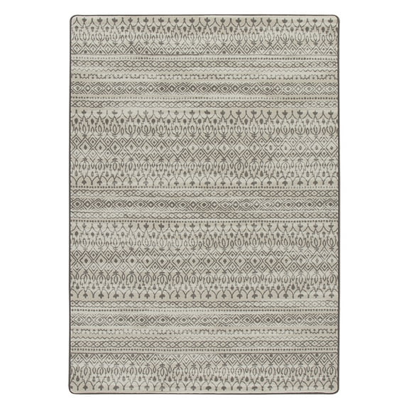 Milliken Drayton Area Rug 4000173965 Pardo Grayling Diamond Blocked 3' 10" x  5' 4" Rectangle
