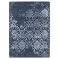 thumbnail image 1 of Milliken Drayton Area Rug 4000174028 Wadsworth Sapphire Diagonal Repeat 3' 10" x  5' 4" Rectangle, 1 of 4