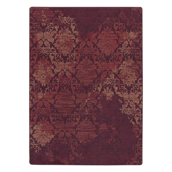 Milliken Drayton Area Rug 4000174031 Wadsworth Spiced Garland Repeat 3' 10" x 5' 4" Rectangle