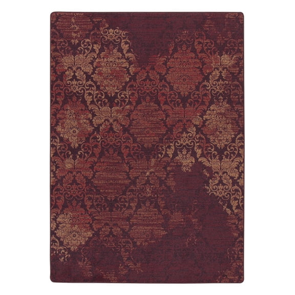 Milliken Drayton Area Rug 4000174031 Wadsworth Spiced Garland Repeat 3' 10" x  5' 4" Rectangle