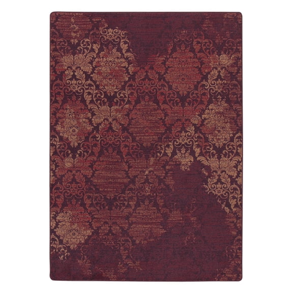 Milliken Drayton Area Rug 4000174036 Wadsworth Spiced Garland Repeat 5' 4" x 7' 8" Rectangle