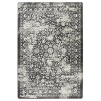 Milliken Drayton Area Rug 4000174090 Camak Onyx Bulbs Blossoms 7' 8" x 10' 9" Rectangle