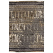 Milliken Drayton Area Rug 4000174117 Fulani Sahara Diamonds Rows 7' 8" x 10' 9" Rectangle