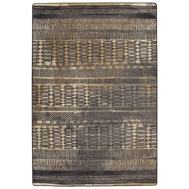 Milliken Drayton Area Rug 4000174122 Fulani Sahara Diamonds Rows 10' 9" x 13' 2" Rectangle