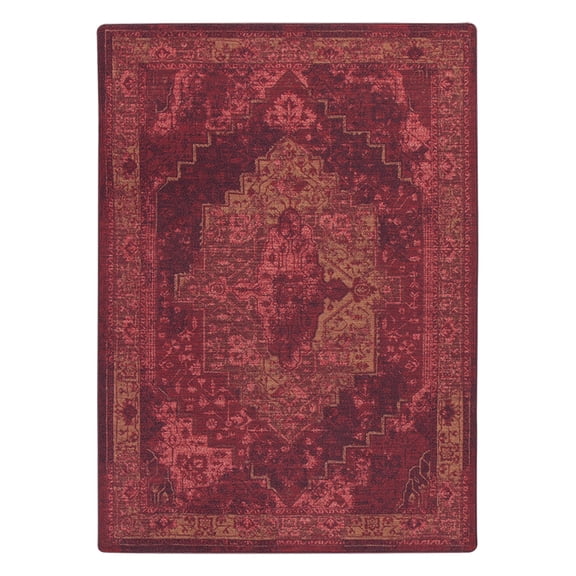 Milliken Drayton Area Rug 4000174133 Saxon Sultan Medallion Blocked 3' 10" x  5' 4" Rectangle