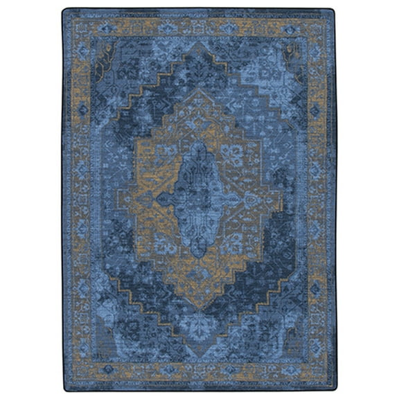 Milliken Drayton Area Rug 4000174142 Saxon Empire Rings Petals 7' 8" x 10' 9" Rectangle