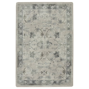 Milliken Drayton Area Rug 4000174186 Croft Ancient Scrolls Vines 5' 4" x 7' 8" Rectangle