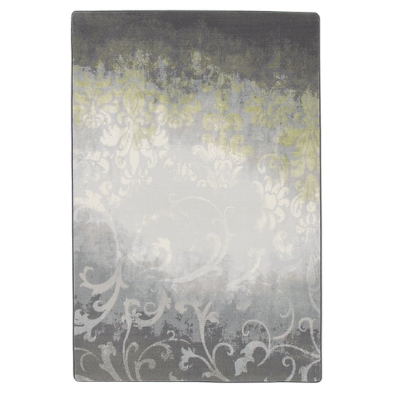 Milliken Drayton Area Rug 4000174207 Fredonia Sea Scrolls Gradient 3' 10" x 5' 4" Rectangle