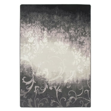 Milliken Drayton Area Rug 4000174209 Fredonia Dusty Swirls Faded 3' 10" x  5' 4" Rectangle
