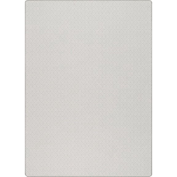 Milliken Gray Solid Flat Area Rug URBANIST MIST GRAY - Aprx 7' 8" x 10' 9"
