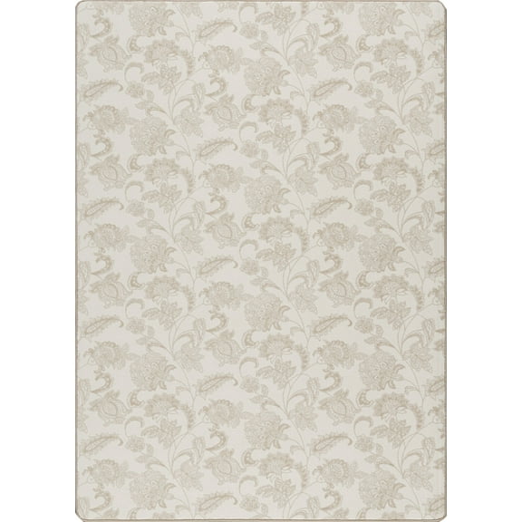 Milliken Imagine Area Rug ARIA Aria Stately Beige Leaves Petals 2' 1" x 7' 8" Rectangle