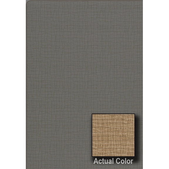 Milliken Imagine Area Rug BARTACK Bartack Buckskin Monochrome Crosshatch 7' 8" x 10' 9" Rectangle