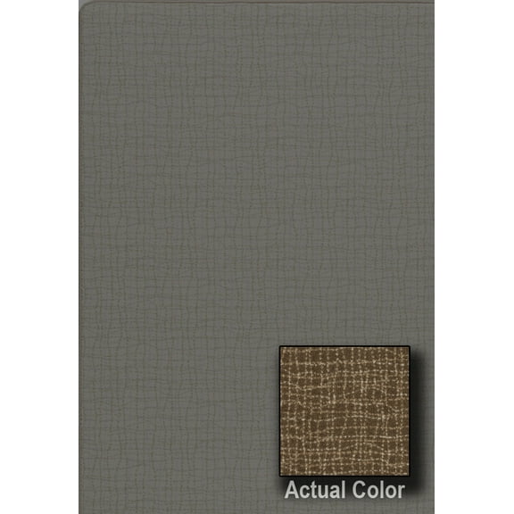 Milliken Imagine Area Rug BARTACK Bartack Espresso Achromatic Crosshatch 3' 10" x 5' 4" Rectangle