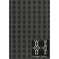 thumbnail image 1 of Milliken Imagine Area Rug BELTANE Beltane Noir Rings Loops 5' 4" x 7' 8" Rectangle, 1 of 1