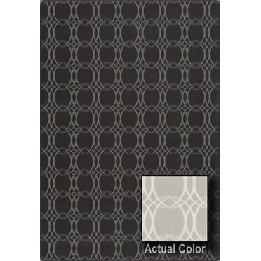 Milliken Imagine Area Rug BELTANE Beltane Silverpoint Orbs Rings 2' 1" x 7' 8" Rectangle