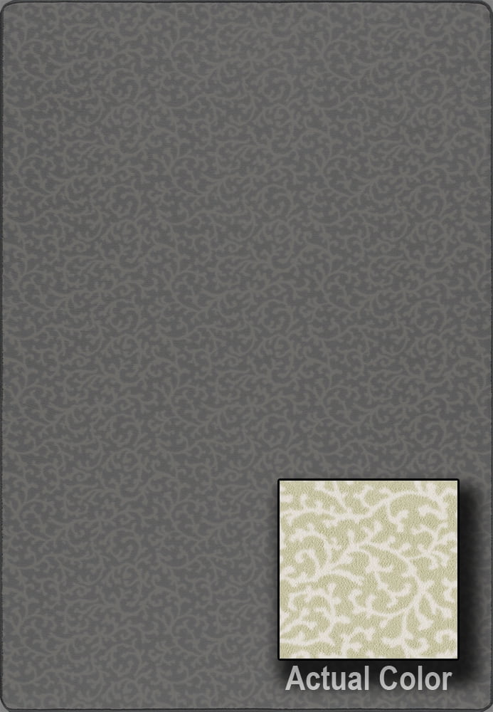 Cleanrage Area Milliken Imagine Area Rug BRIDGEWATER Bridgewater Palm Curves Swirls 5 ...
