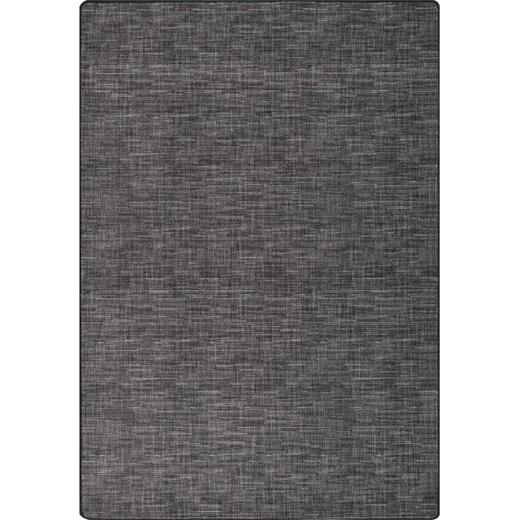 Milliken Imagine Area Rug BROADCLOTH Broadcloth Black Linen 3' 10" x 5' 4" Rectangle