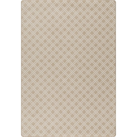 Milliken Imagine Area Rug CANOVA LATTICE BAMBOO Canova Lattice Bamboo 10 9 x 13 2 Rectangle