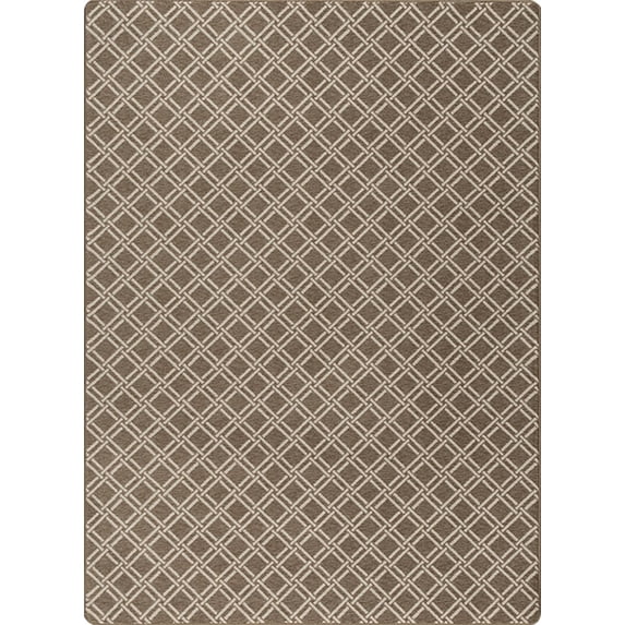 Milliken Imagine Area Rug CANOVA LATTICE WOOD GRAIN Canova Lattice Wood 10 9 x 13 2 Rectangle