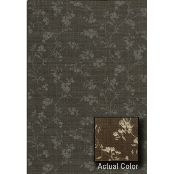 Milliken Imagine Area Rug CASTLETON Castleton Dark Umber Branches Vines 5' 4" x 7' 8" Rectangle
