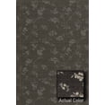 thumbnail image 1 of Milliken Imagine Area Rug CASTLETON Castleton Ebony Petals Leaves 2' 1" x 7' 8" Rectangle, 1 of 1