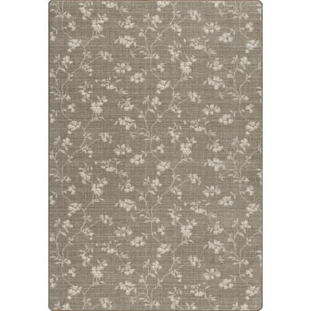 Milliken Imagine Area Rug CASTLETON Castleton Muslin Leaves Branches 3' 10" x 5' 4" Rectangle
