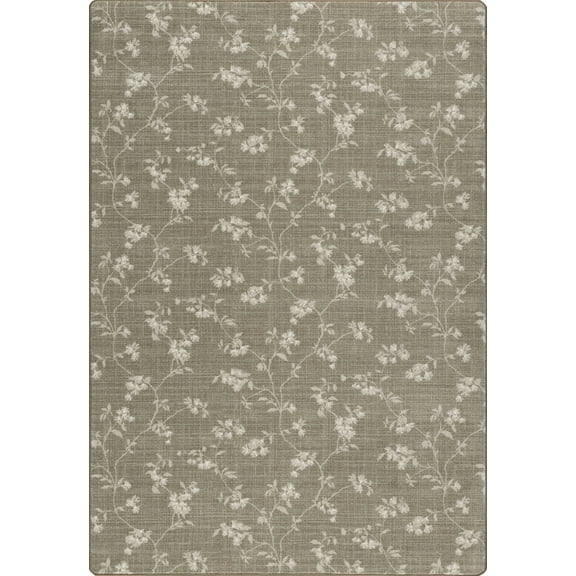 Milliken Imagine Area Rug CASTLETON Castleton Muslin Leaves Branches 3' 10" x 5' 4" Rectangle