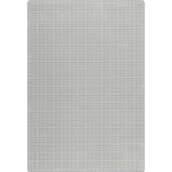 Milliken Imagine Area Rug CLUBHOUSE BAY BREEZE Clubhouse Bay Crosshatch Plaid 2 1 x 7 8 Rectangle