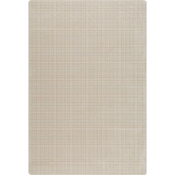 Milliken Imagine Area Rug CLUBHOUSE SOFT ECRU Clubhouse Soft Lines Banded 2 1 x 7 8 Rectangle