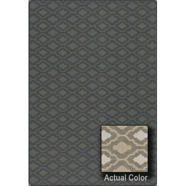 Milliken Imagine Area Rug DELANO Delano Flax Crosshatch Diamonds 2' 8" x 3' 10" Rectangle