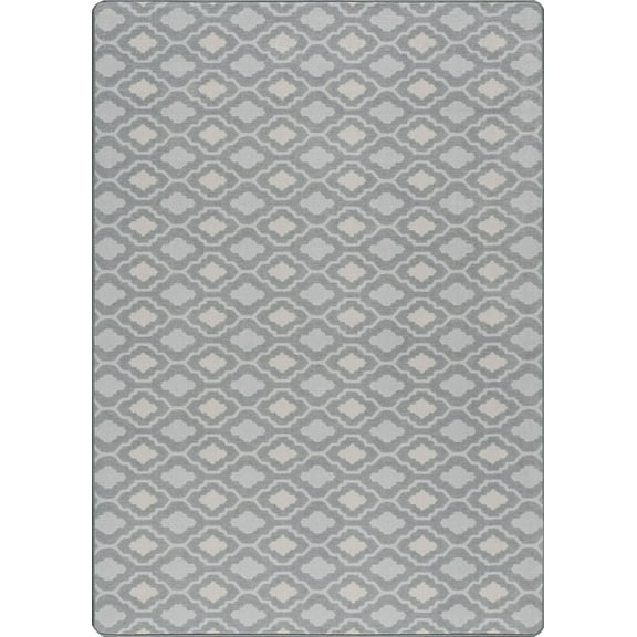 Milliken Imagine Area Rug DELANO Delano Silverplate Crosshatch Diamonds 2' 8" x 3' 10" Rectangle