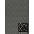 thumbnail image 1 of Milliken Imagine Area Rug ESSEX Essex Manor Black Crosshatch Diamond 3' 10" x 5' 4" Rectangle, 1 of 7
