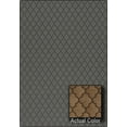thumbnail image 1 of Milliken Imagine Area Rug ESSEX Essex Sable Diamond Curved 3' 10" x 5' 4" Rectangle, 1 of 7