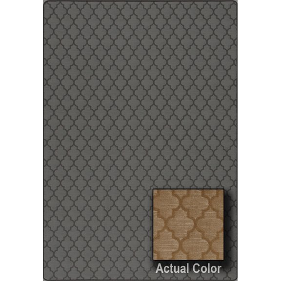 Milliken Imagine Area Rug ESSEX Essex Spice Crosshatch Diamond 2' 1" x 7' 8" Rectangle