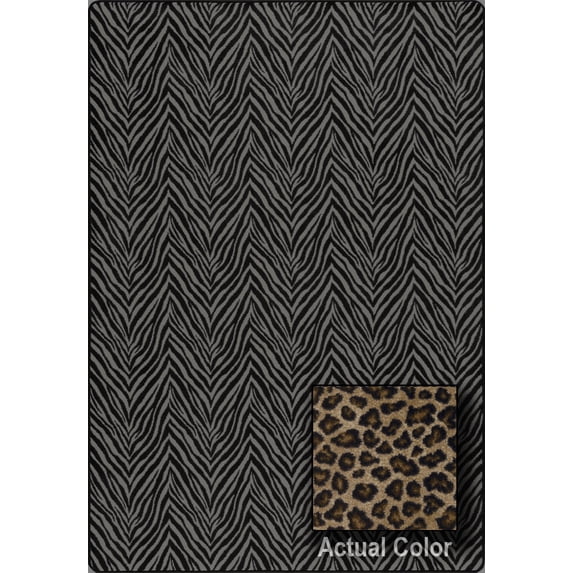 Milliken Imagine Area Rug EXOTIC SKINS Exotic Skins Leopold Spots Dots 2' 1" x 7' 8" Rectangle
