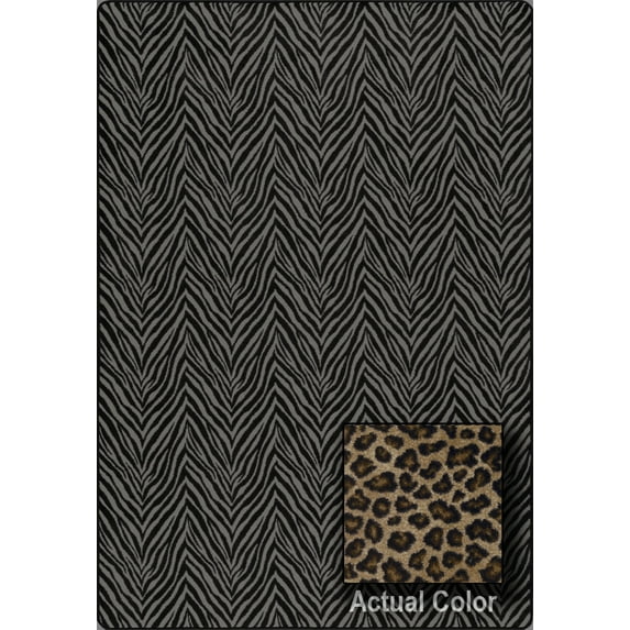Milliken Imagine Area Rug EXOTIC SKINS Exotic Skins Leopold Spots Dots 5' 4" x 7' 8" Rectangle
